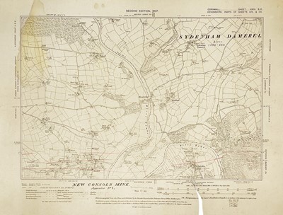 Lot 186 - A large collection of OS maps