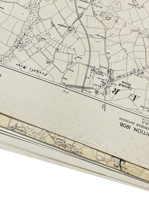 Lot 186 - A large collection of OS maps