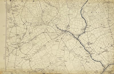 Lot 186 - A large collection of OS maps