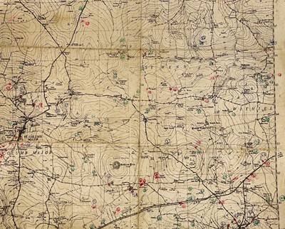Lot 186 - A large collection of OS maps