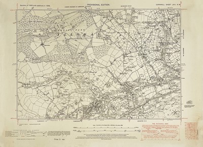 Lot 186 - A large collection of OS maps