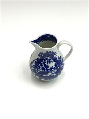 Lot 967 - An 18th century Worcester sparrow beak blue...