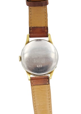 Lot 133 - MINERVA - A rare triple calendar moon phase gentleman's wristwatch.