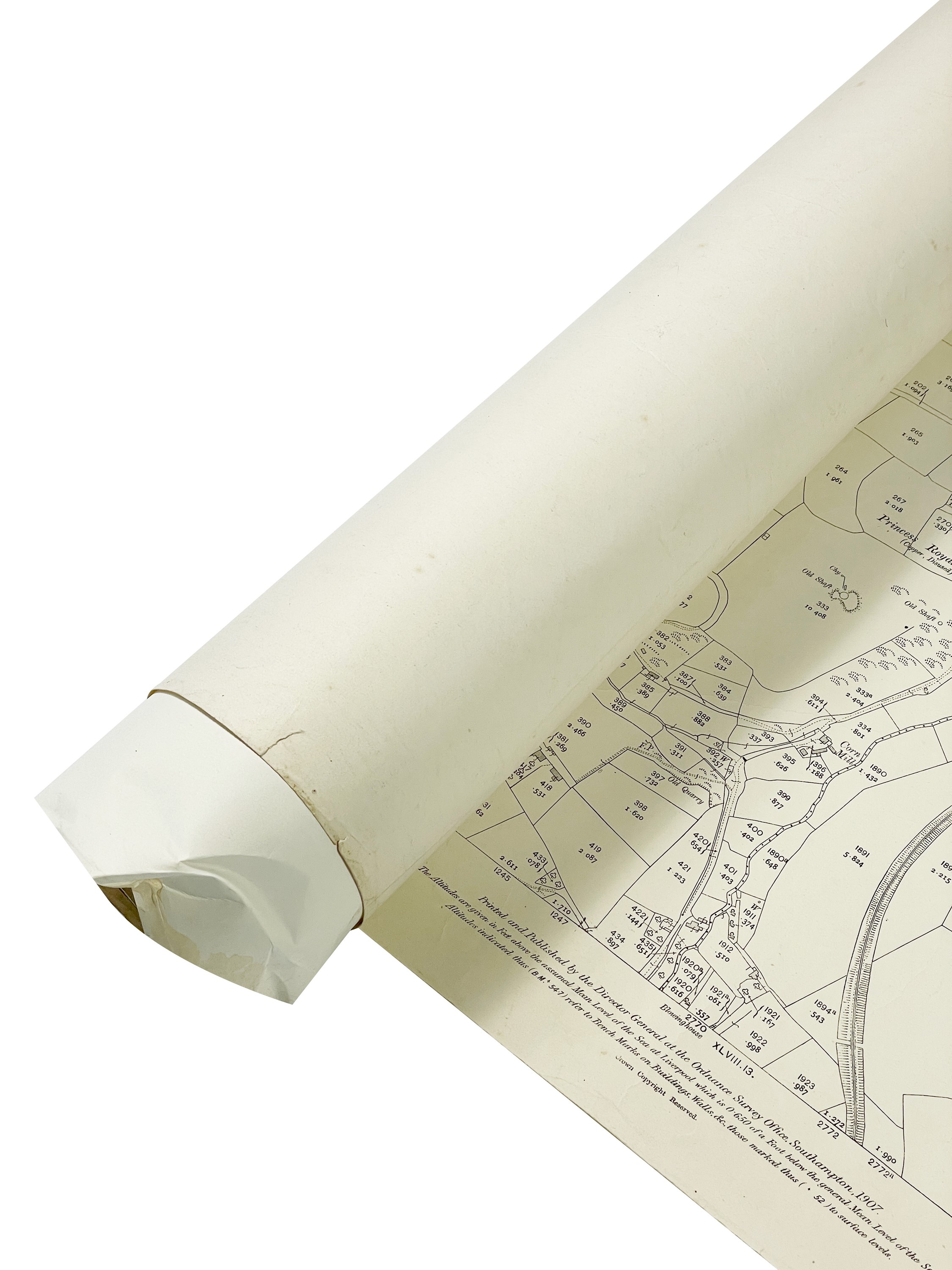 Lot 175 - A large collection of OS maps