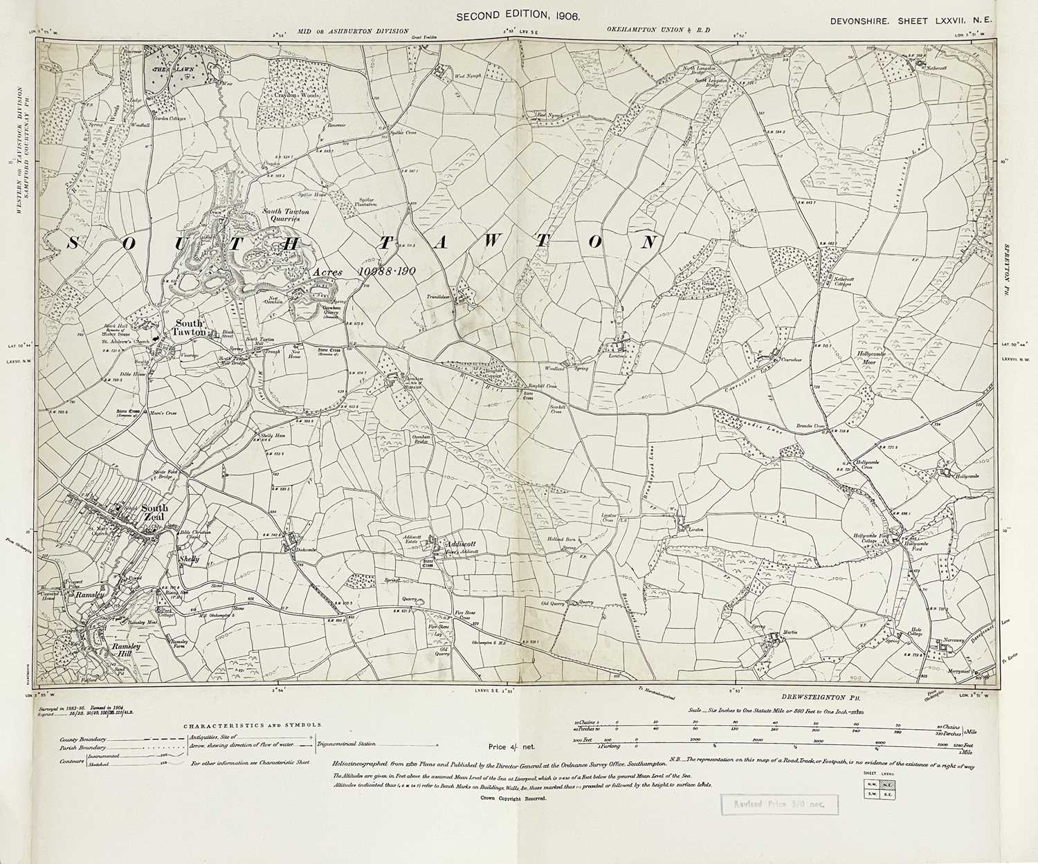 Lot 194 - A large collection of OS maps