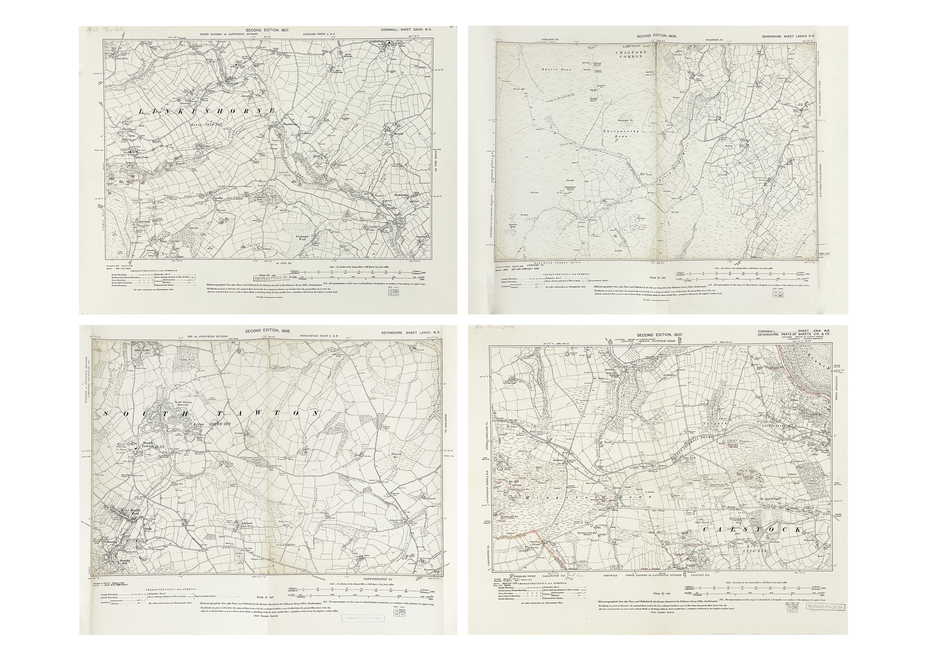 Lot 194 - A large collection of OS maps