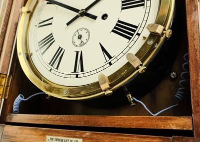 Lot 554 - A First World War Zig Zag convoy clock.