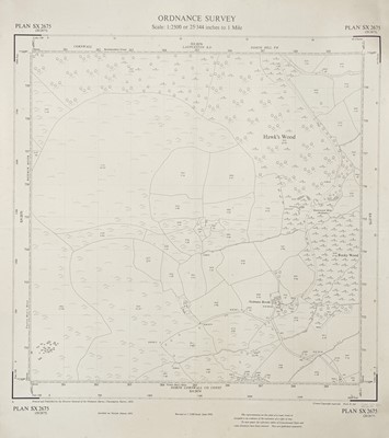 Lot 183 - A large collection of OS maps.