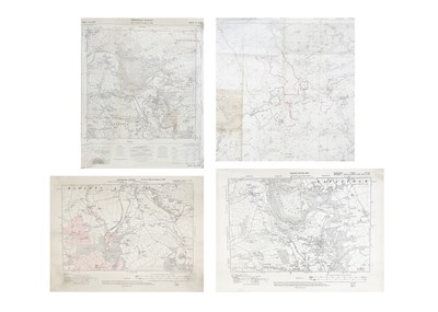 Lot 173 - A collection of OS maps and admiralty charts.