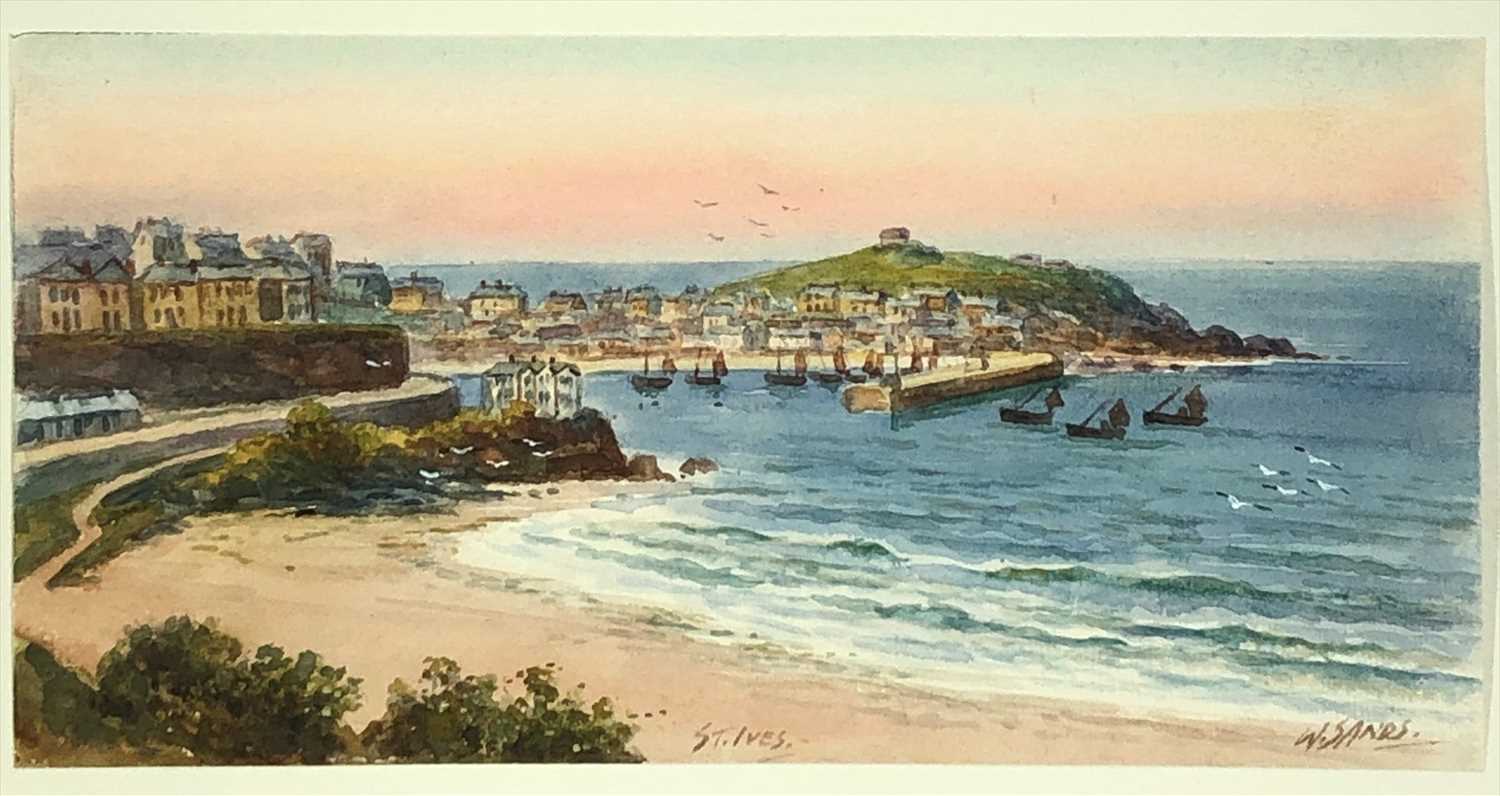 Lot 511 - W. SANDS (British, 20th Century) St Ives...