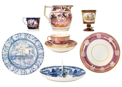 Lot 1166 - A collection of lustreware pottery.