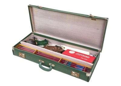 Lot 113 - A wooden Petron bow handle.