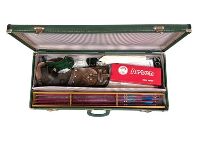 Lot 113 - A wooden Petron bow handle.