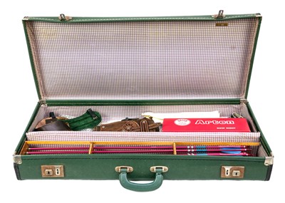 Lot 113 - A wooden Petron bow handle.