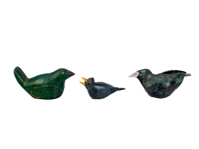 Lot 135 - A John Mainwaring carved wood sculpture 'Starling'.