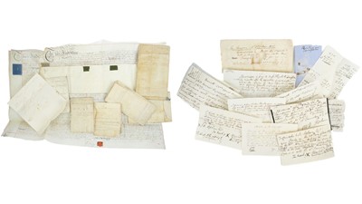 Lot 150 - (Cornwall and Devon)  Indentures and leases.