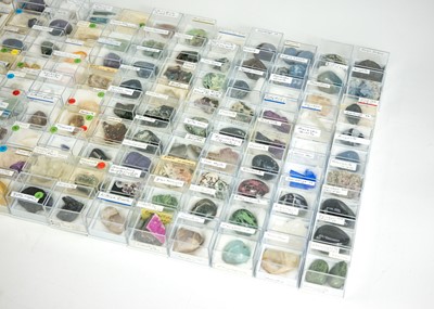 Lot 203 - Over one hundred boxed and labelled minerals.