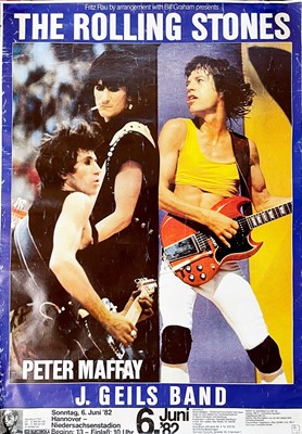 Lot 101 - The Rolling Stones; three posters.