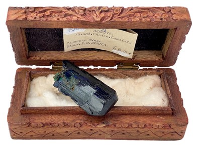 Lot 255 - Over one hundred boxed and labelled minerals.