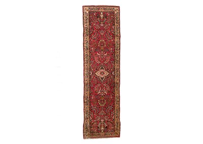 Lot 342 - A Sarough runner, West Persia, circa 1930.