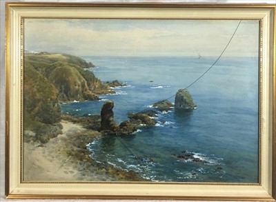 Lot 229 - John MITCHELL (1837-1929) Rocky Coastal...