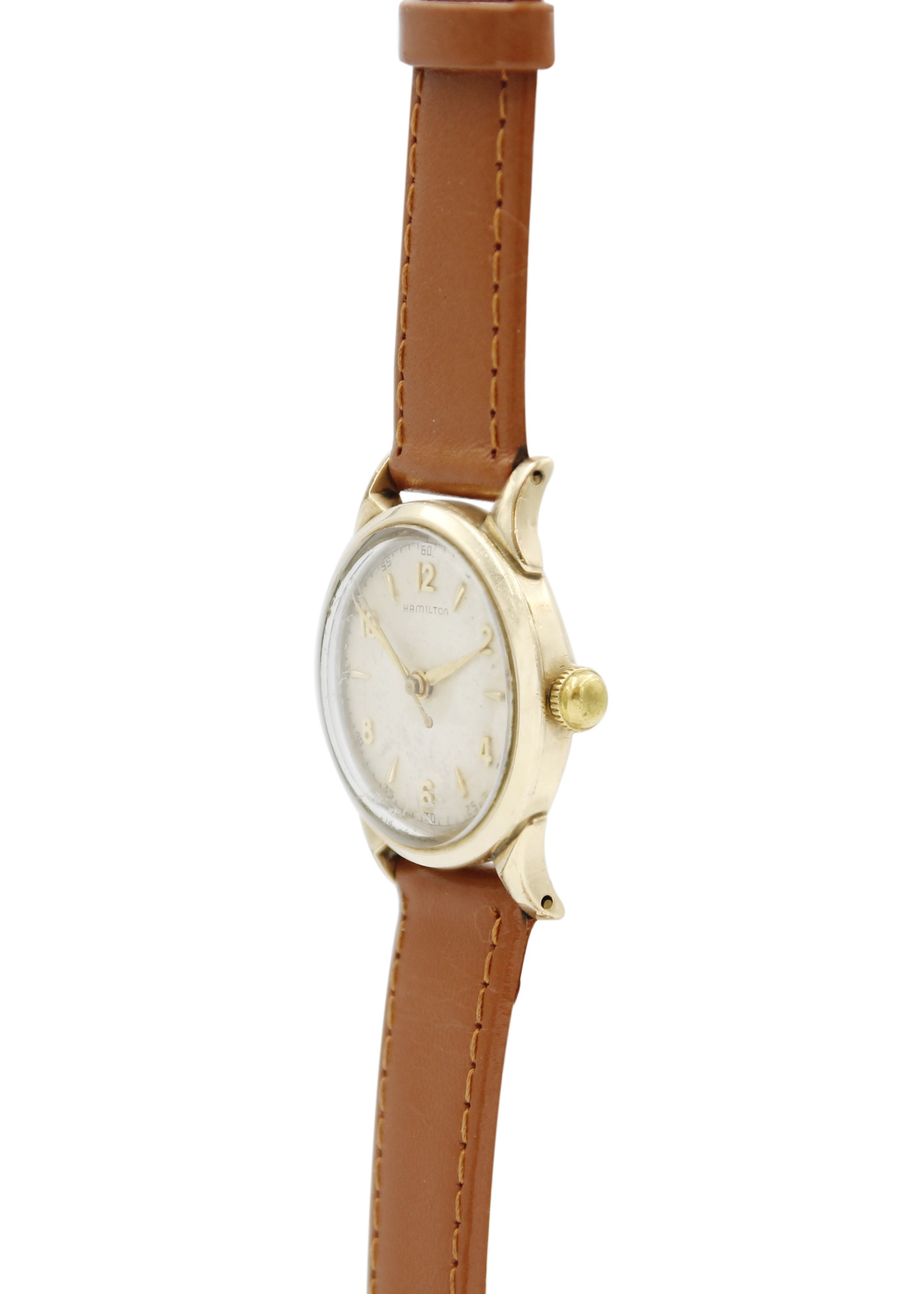 Lot 109 - HAMILTON - A 10k gold-filled gentleman's