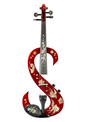 Lot 212 - An electric violin.