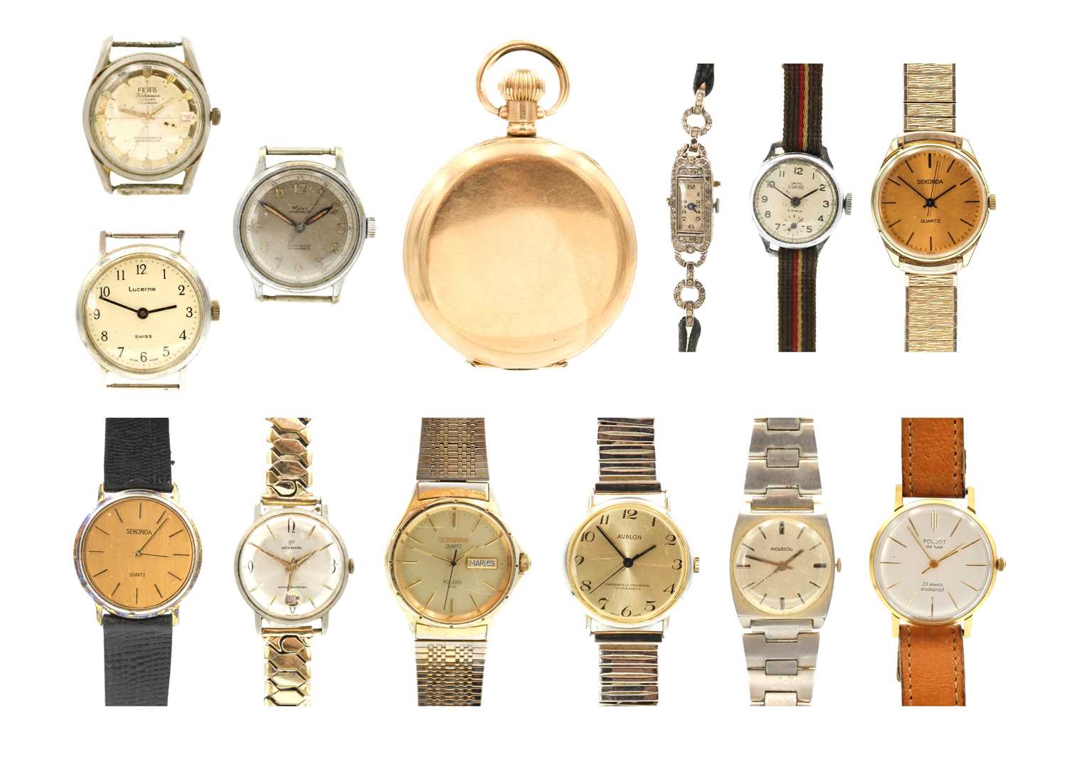 Lot 215 - A collection of watches.