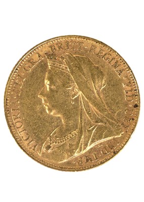 Lot 2 - GB Queen Victoria 1900 Gold Sovereign