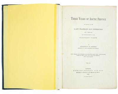 Lot 283 - (Arctic exploration) The Lady Franklin Bay Expedition.
