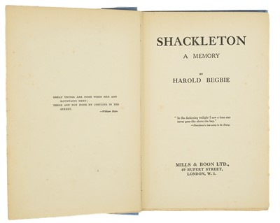 Lot 275 - BEGBIE, Harold.