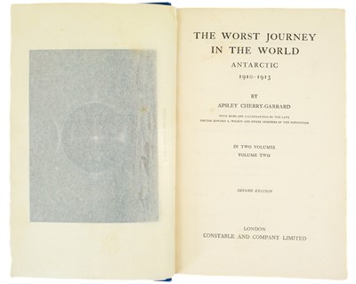 Lot 277 - (Antarctic exploration) CHERRY-GARRARD, Apsley.