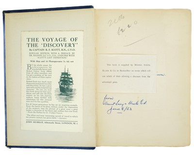 Lot 274 - (Antarctic exploration) SCOTT, Capt. Robert F.