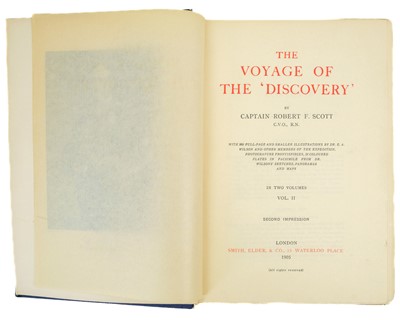 Lot 274 - (Antarctic exploration) SCOTT, Capt. Robert F.