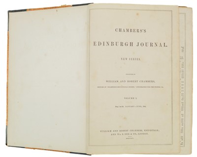 Lot 324 - (Edgar Allan Poe interest) ROBERTS, William and Robert
