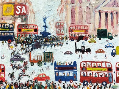 Lot 636 - Simeon STAFFORD (b. 1956) 'Traction Day' -...