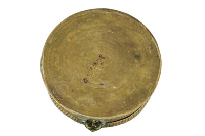 Lot 94 - An Indian brass betel box, 19th century.
