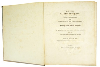 Lot 399 - (Heraldry) PLAYFAIR, William.