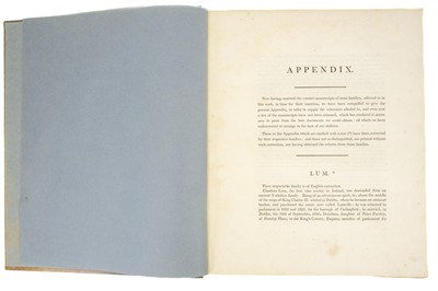 Lot 399 - (Heraldry) PLAYFAIR, William.