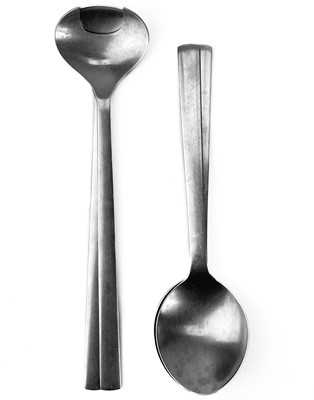 Lot 3 - A part canteen of Georg Jensen 'New York' pattern stainless steel cutlery.