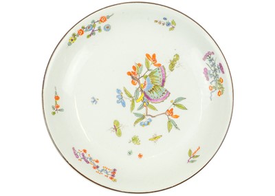 Lot 442 - A Meissen deep plate.