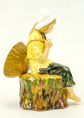 Lot 350 - A Reginald Johnson 'studio pottery' figure, Message From the Sea.