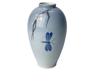 Lot 389 - A Royal Copenhagen vase.