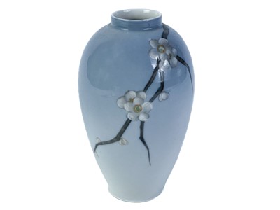 Lot 389 - A Royal Copenhagen vase.