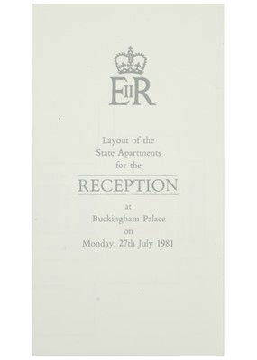 Lot 96 - King Charles III, Souvenirs from the wedding of the then Prince Charles & Lady Diana Spencer