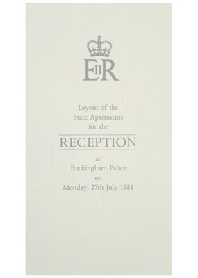 Lot 96 - King Charles III, Souvenirs from the wedding of the then Prince Charles & Lady Diana Spencer