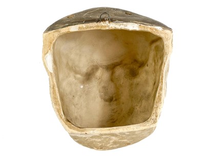 Lot 249 - A painted plaster cast of Ludwig van Beethoven's death mask.