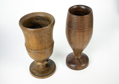 Lot 345 - A collection of treen items.