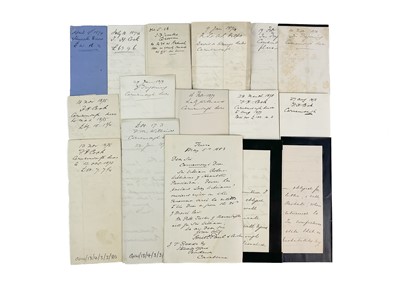 Lot 480 - A small quantity of correspondence