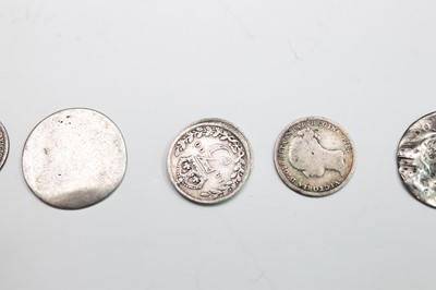 Lot 4 - Miscellaneous coins and tokens including: A GB...
